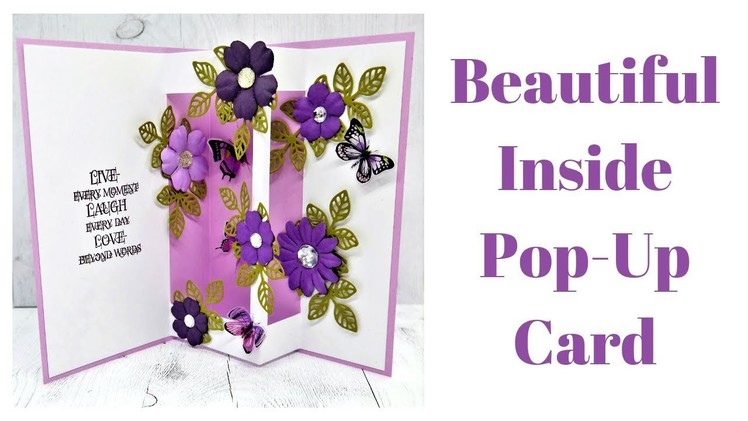 Inside Pop Up Card | Cardmaking with my Mum