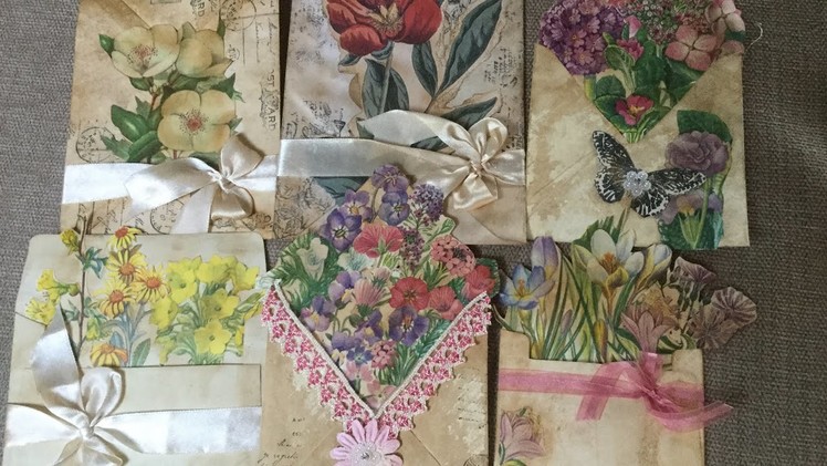 NEW IDEA - Bursting Bloom Envelopes - Fabulous Flowers Episode 12 - Pockets TUTORIAL