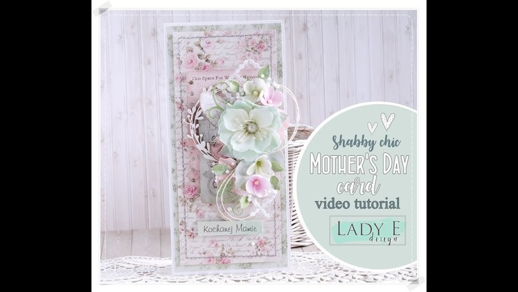 Shabby Chic Mother's Day Card step by step