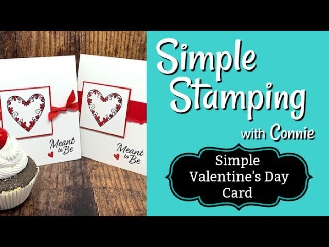 Simple Valentine's Day Card | Simple Stamping