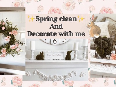 SPRING CLEAN & DECORATE WITH ME 2019. FARMHOUSE KITCHEN