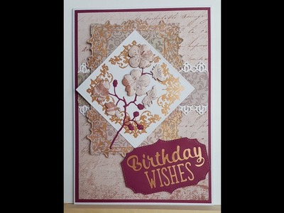 Using Couture Creations Treasured Frames Cut, Foil and Emboss dies with Paper Pads