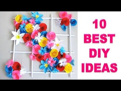 10 Amazing !!! Wall Hanging Idea || DIY Room Decor 2019 !!! JULIA DATTA 1203