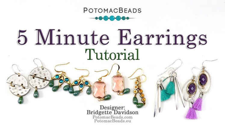 5 Minutes Earrings - Simple Beading Project