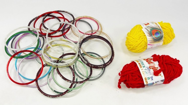 Amazing craft idea | Diy old bangles reuse idea | DIY arts and crafts | Best craft idea