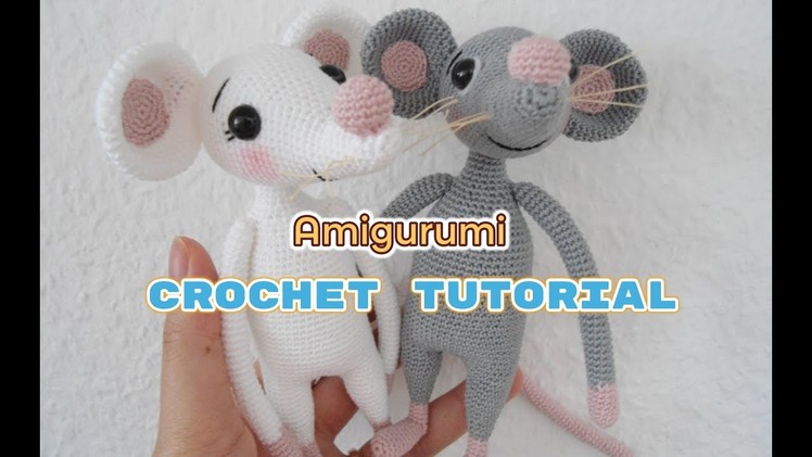 Amigurumi  Rat crochet tutorial