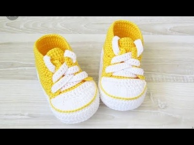 Baby boot knitting in hindi 0_3 months . .हिंदी मे by||allhometips||