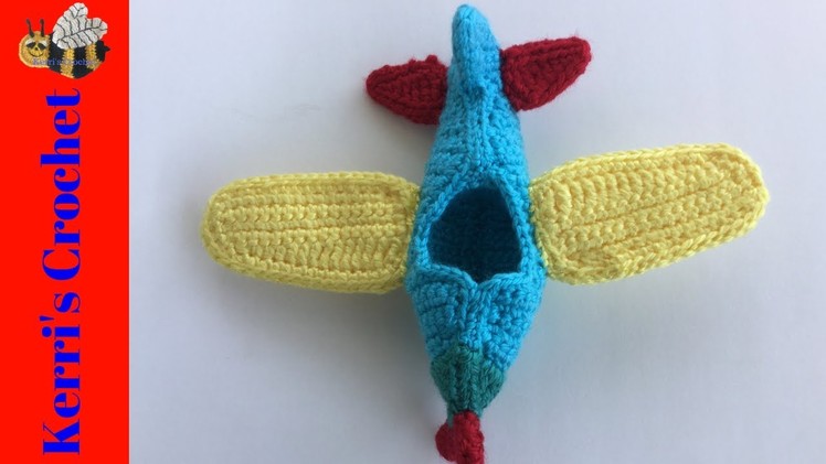 Crochet Airplane Mobile Tutorial - Crochet Plane Mobile Part 1