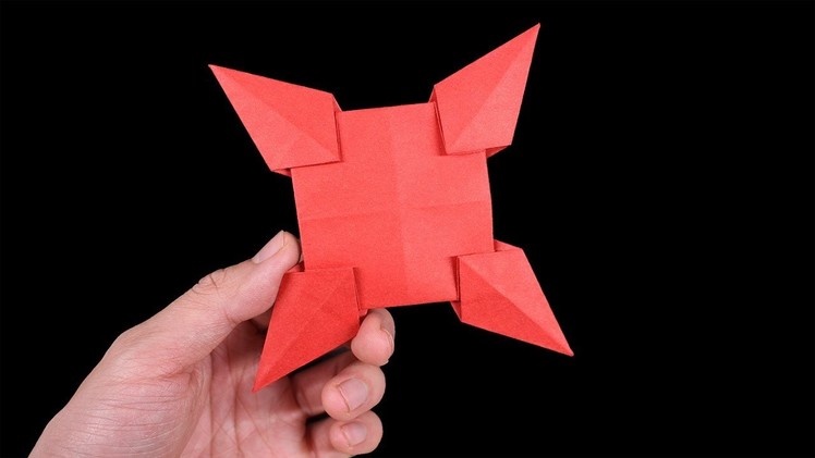 Easy #Origami Paper Ninja star - How to Make Ninja star Step by Step