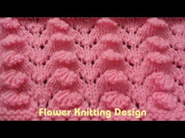 Flower Knitting Design (Cardigan : Baby Frock : Sweater) (हिंदी) Jasbir Creations