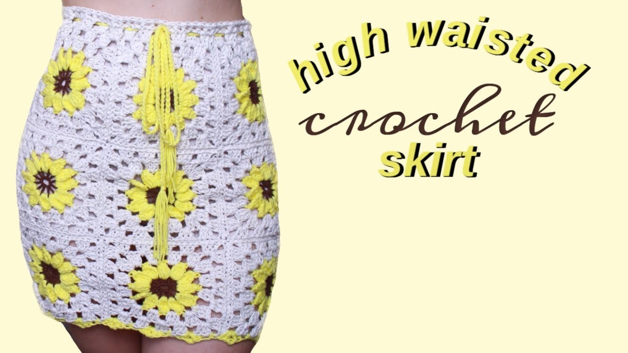 festival crochet skirt