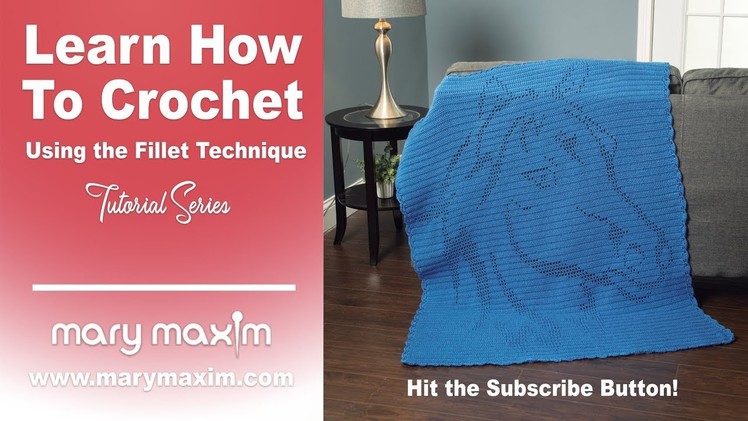 Horse Head Fillet | Filet Crochet | Beginning Crochet | How to