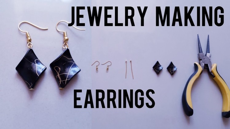 How to make earrings in 1 minute || Jewelry  tutorial