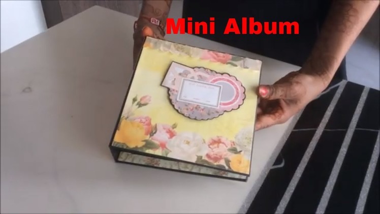 How to make mini scrapbook|small scrapbook ideas|Best gift for best friend|Easy to make| Beautiful