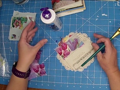 Junk Journal Basics: Decorating the Signatures Part 1