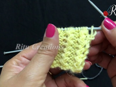 Knitting Design # 211  ||  बुनाई डिजाईन वीडियो || your knitting tutor in Hindi Video ||