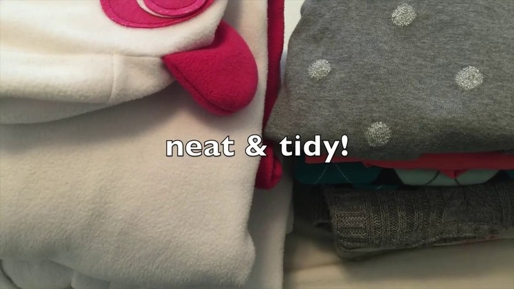 KonMari Method: How to Fold Sweaters and Bulky Clothing