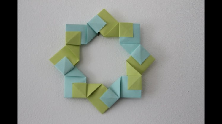 Origami decoration ring by Rita Foelker