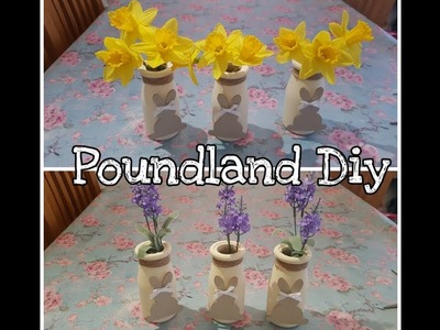 Poundland DIY - Easter - Mothers Day - Cheap home decor idea