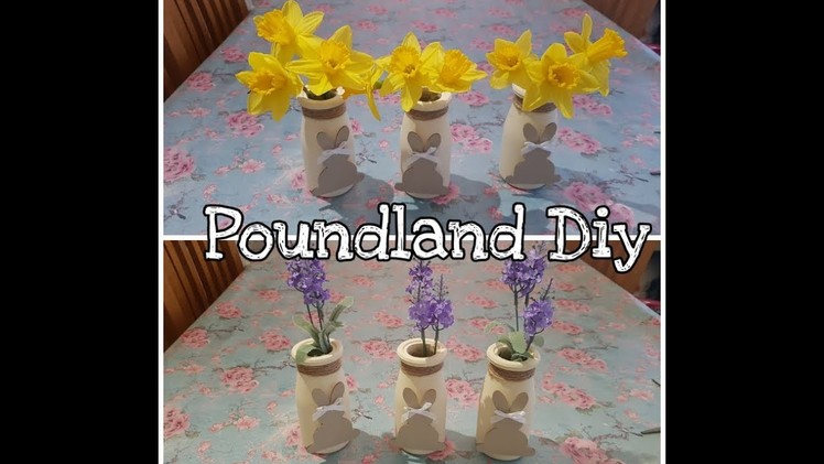 Poundland DIY - Easter - Mothers Day - Cheap home decor idea