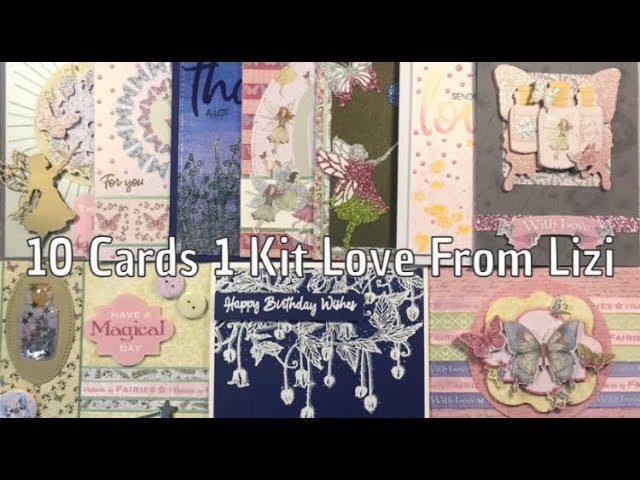 10 Cards 1 Kit | Love From Lizi | March 2019 Kit with Laura