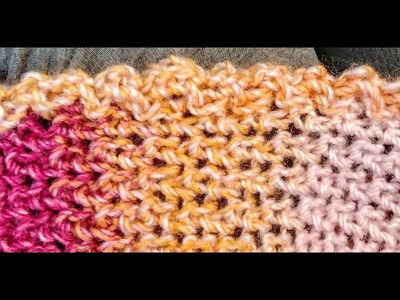 2 Peg Frilly Border for Blankets Loom Knit