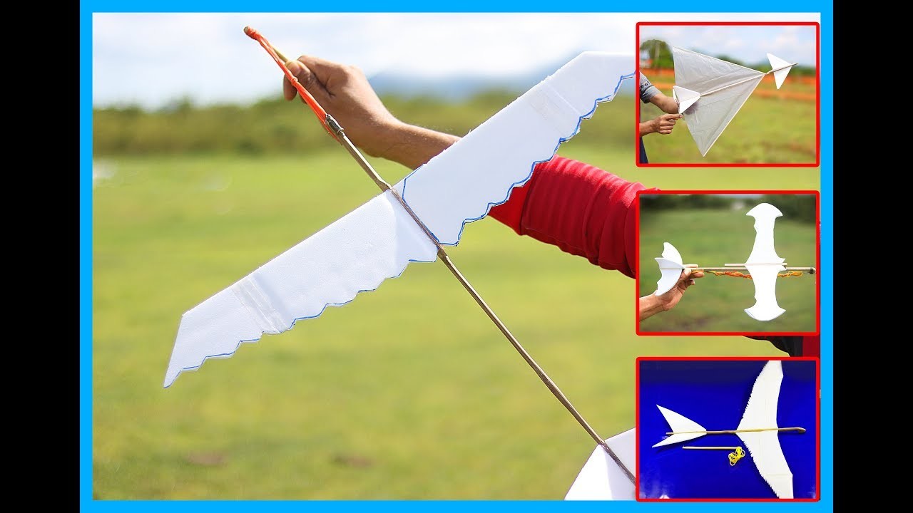 5 Awesome Rubber Band Plane - How to Make Rubber Band Planes