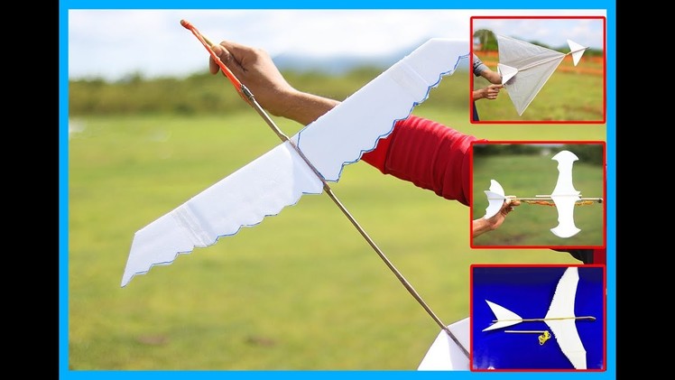 5 Awesome Rubber Band Plane - How to Make Rubber Band Planes