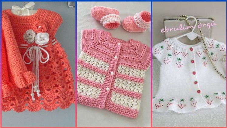 Beautiful and stylish baby sweater designs