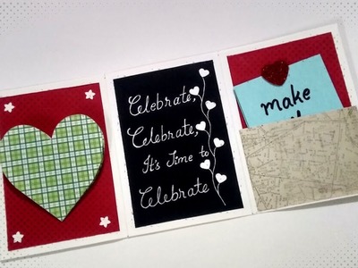 Beautiful handmade birthday card | handmade greeting card | Birthday card idea