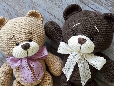Crochet bear free amigurumi pattern