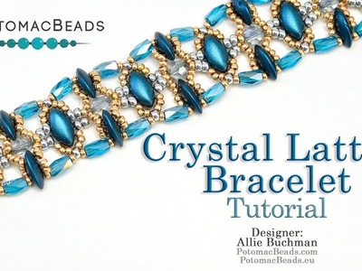 Crystal Lattice Bracelet - Beadweaving Tutorial