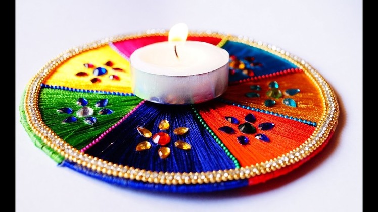 Diwali Special - beautiful & easy decorative candle light to make at home with CD