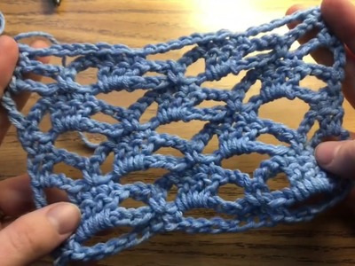 How to Crochet the Lacy Shawl | Crochet Shawl Pattern | How To Crochet a Shawl | Crochet Lace Stitch