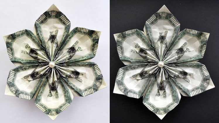 Interesting Money FLOWER | Dollar Origami | Moneygami | Tutorial DIY by NProkuda