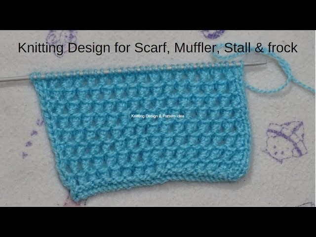 Knitting Pattern for sweater, scarf, muffler, stall, frock & Girls Top Design in hindi
