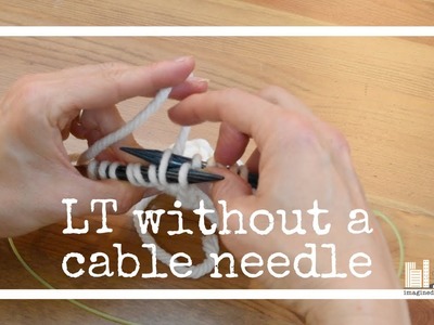 Left Purl Twist Without a Cable Needle Tutorial