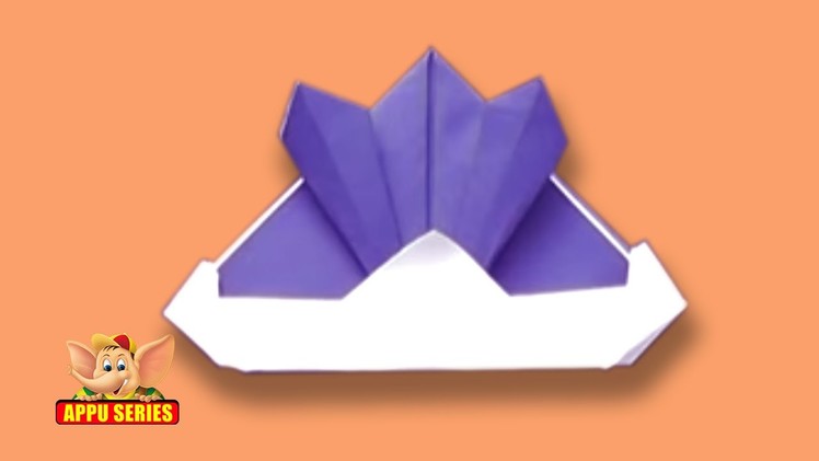 Origami - How to make a Samurai Hat