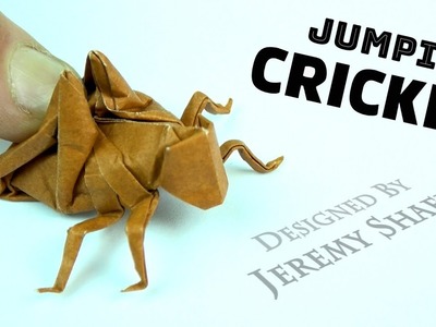 Origami Jumping Cricket