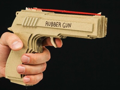 Simple Method -  Amazing Rubber Band Gun