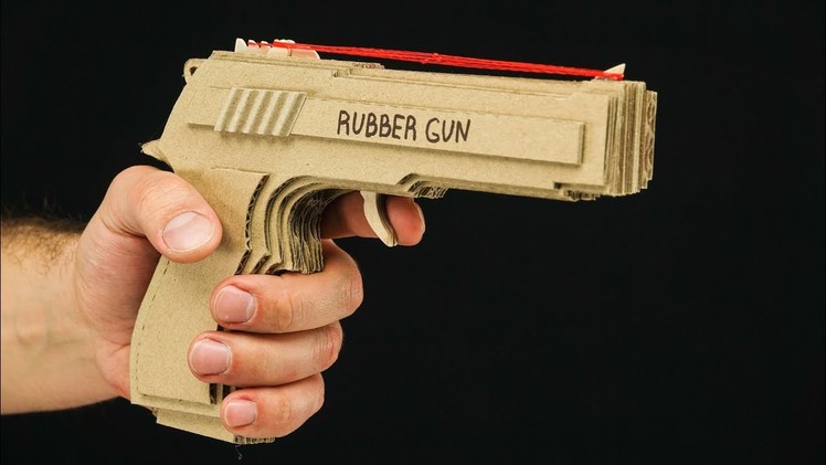 Simple Method -  Amazing Rubber Band Gun