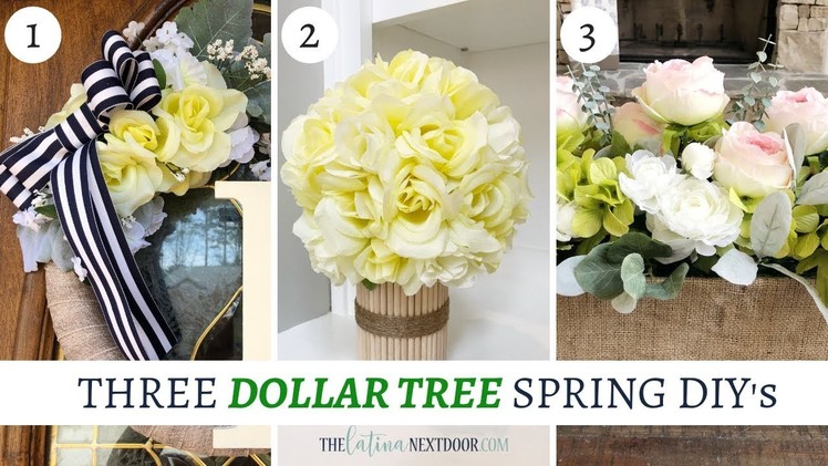 3 Elegant Dollar Tree Spring DIYs
