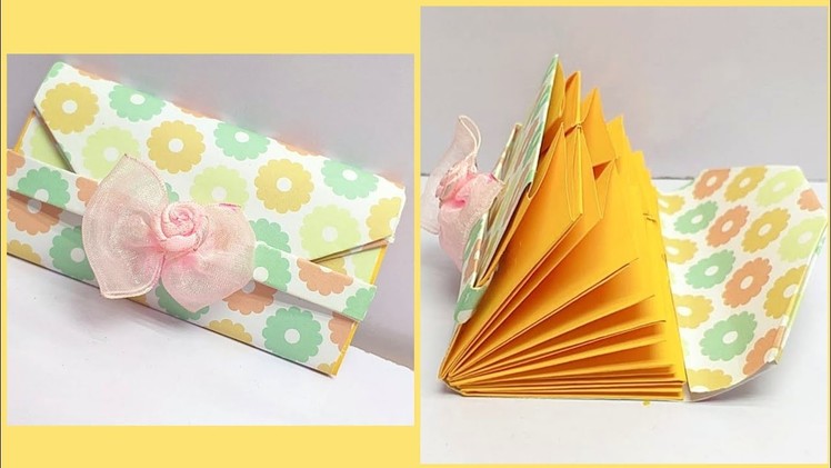 Creative Handmade Paper Wallet Tutorial - Useful DIY Paper Craft Ideas