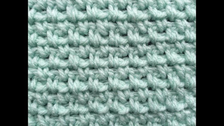 CROCHET LINEN MOSS STITCH TUTORIAL~ Easy for Beginners~ Great for Blankets, Scarfs or Hats