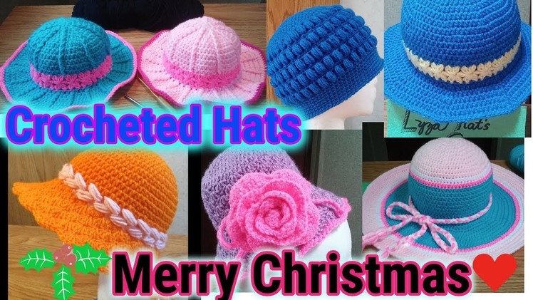 Crocheted Hats 2017 & 2018