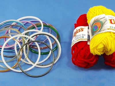 Diy old bangles reuse idea | DIY arts and crafts | Amazing craft idea | Best craft idea