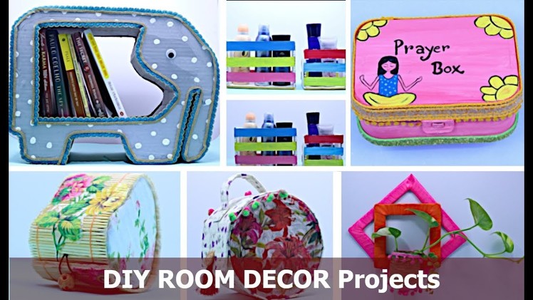 DIY ROOM DECOR Projects | Best Cardboard Box Craft Idea | Easy Craft Ideas for Home by Aloha Crafts