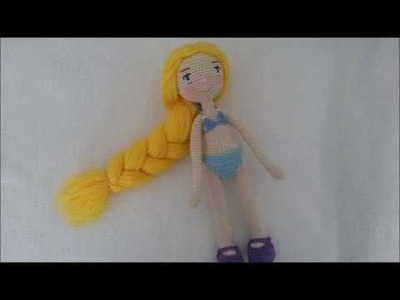 Doll wig ( Princess Rapunzel hair inspiration)