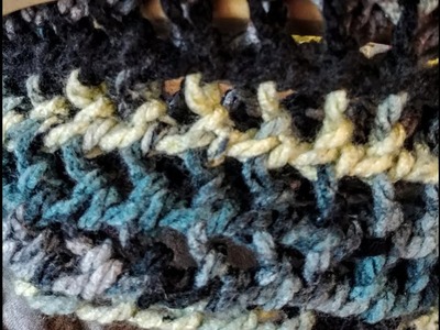 Double 8 Stitch  Loom Knit