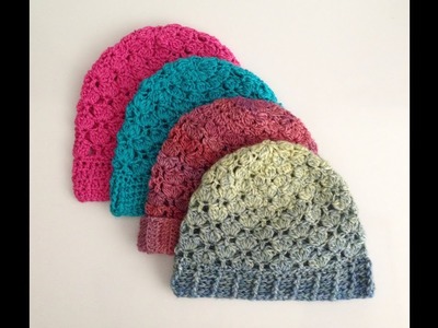 Happy Spring Crochet Hat Tutorial ~ Part 2 of 2  (Ep. 18-B)  Beginner-friendly, lots of tips!